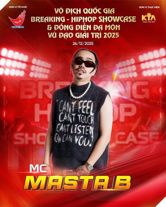 Khánh Thi kết hợp cùng Việt Max, Viết Thành và Linh 3T tại Giải Vô Địch Quốc Gia Breaking - Hiphop Showcase 2025