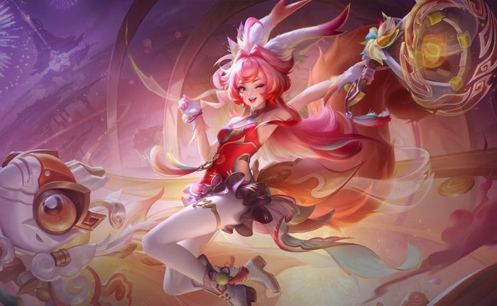 Aya được buff mạnh chiêu 2, giúp cô nàng bảo vệ chủ lực tốt hơn