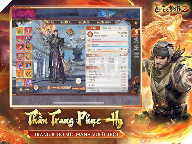 Phục Hy thần trang là đỉnh cao mới mà các game thủ Thiên Long Bát Bộ 2 VNG đang hướng tới.