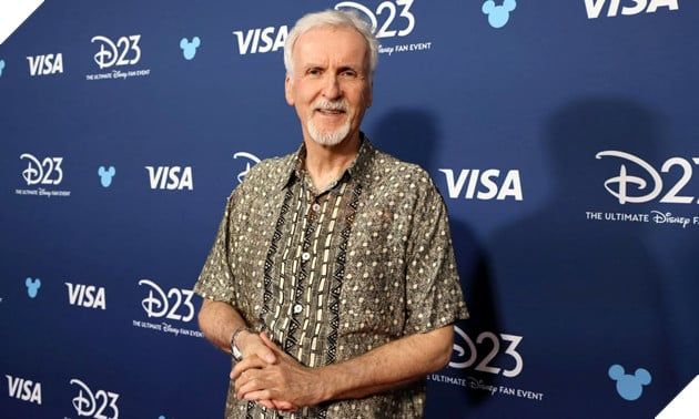 Cảnh phim về nhà làm phim James Cameron.
