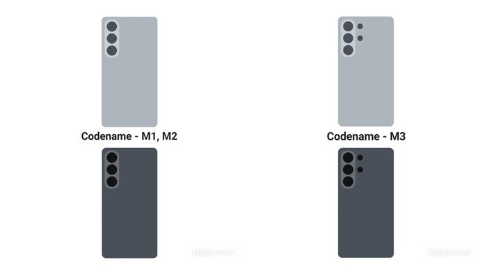 Hình ảnh render của dòng Galaxy S26