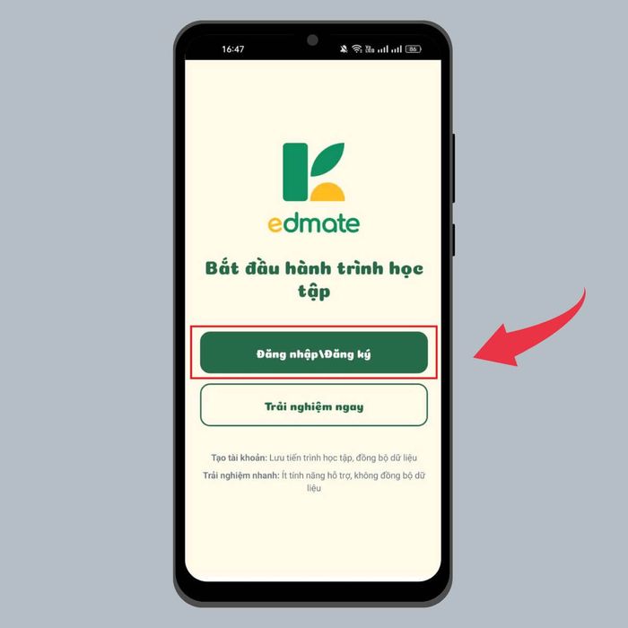 Cách học với Edmate - Bước 2