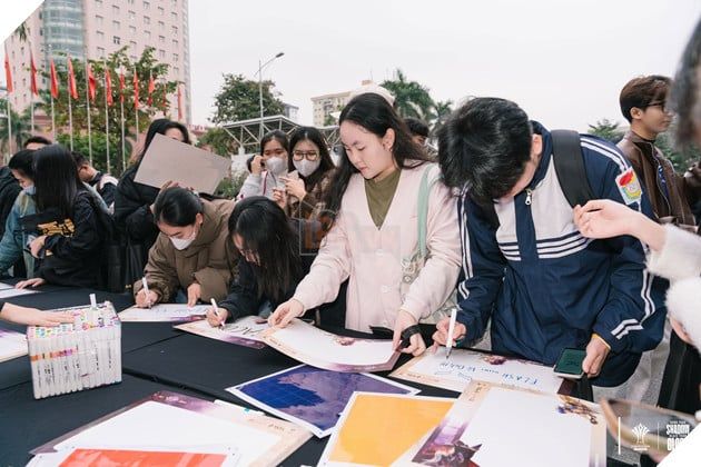 Khu vực ‘warm-up’ với loạt hoạt động hấp dẫn