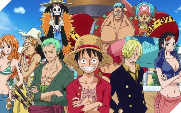 Hình ảnh trong bộ phim hoạt hình One Piece.