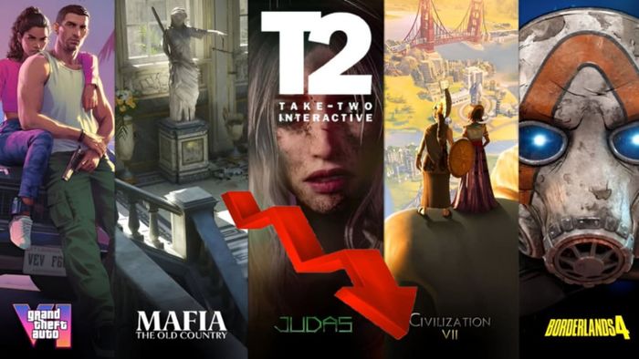 Việc hoãn GTA 6 đã kéo cổ phiếu Take-Two giảm mạnh