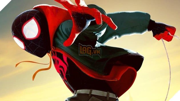 Ảnh về bộ phim hoạt hình Spider-Verse.