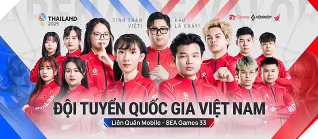 Đội tuyển Liên Quân Mobile Việt Nam hướng tới Huy Chương Vàng tại SEA Games 33