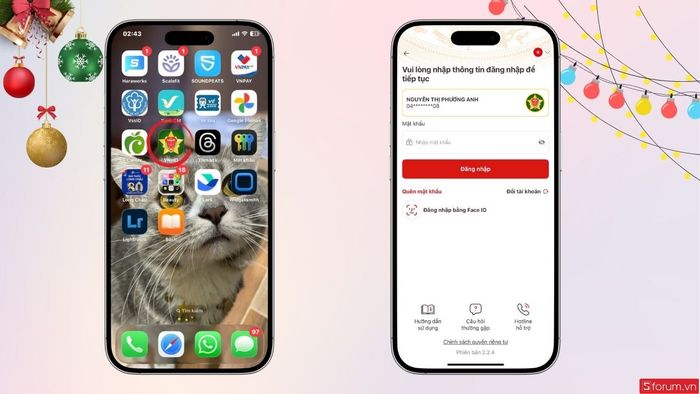 Đăng nhập vào ứng dụng VNeID