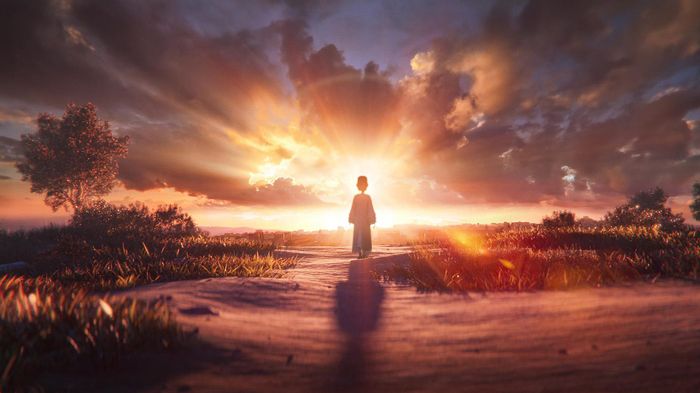 Mỗi khung hình có Ngài đều tỏa ra hào quang ấm áp