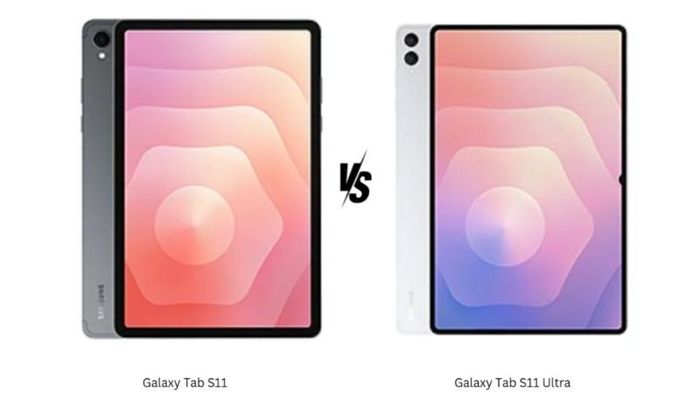 So sánh Samsung Tab S11 và S11 Ultra