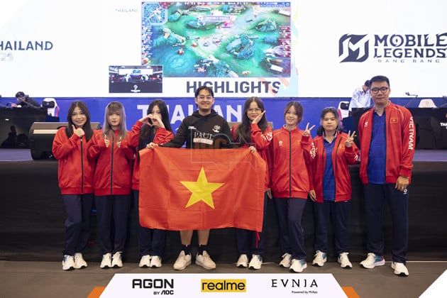 SEA Games 33: Không khí bùng nổ trong ngày thi đấu MLBB Nữ và FC Online 4