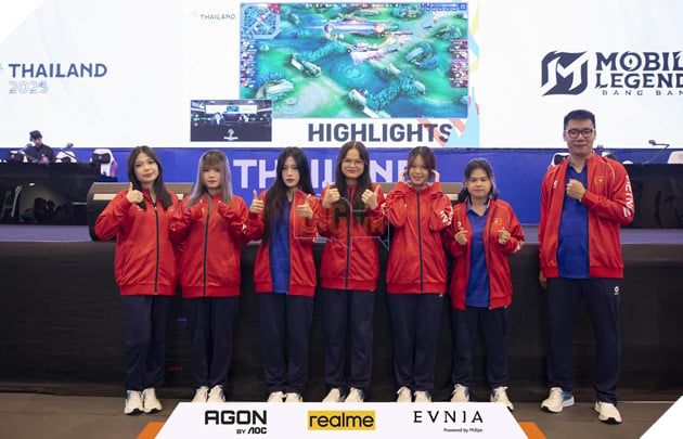 SEA Games 33: Không khí bùng nổ trong ngày thi đấu MLBB Nữ và FC Online 2