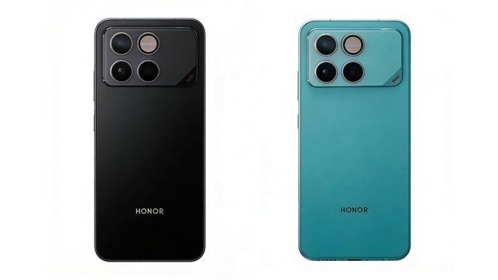 Phiên bản tiêu chuẩn (HONOR Win) có các tùy chọn màu sắc đen và xanh cyan