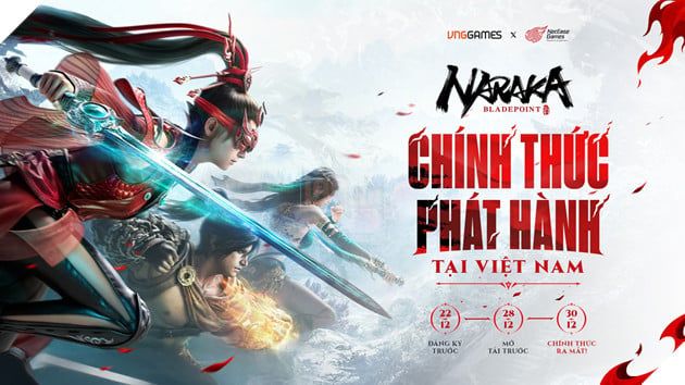 VNGGAMES Ra Mắt Siêu Phẩm NARAKA: BLADEPOINT TẠI Việt Nam - Chính Thức Ấn Định Ngày 30.12.2025