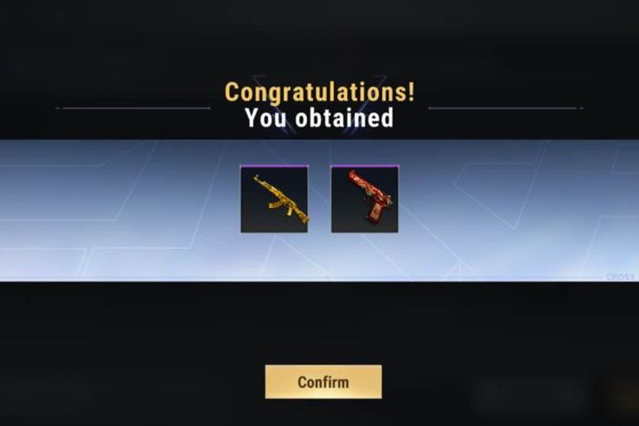 Nhận phần thưởng thành công