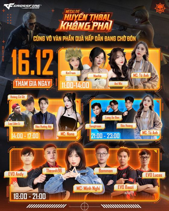 Game hợp tác với những nghệ sĩ và KOLs trẻ đầy ảnh hưởng