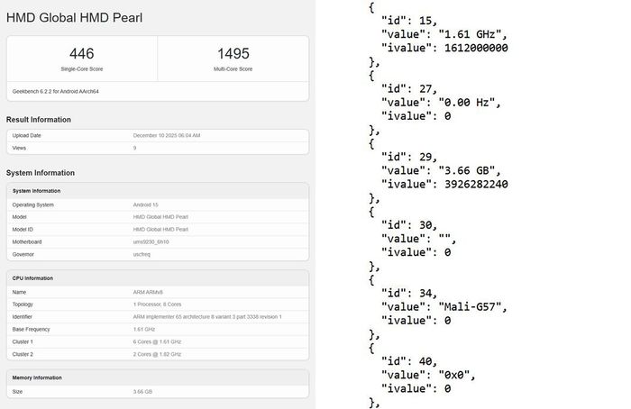HMD Pulse 2 Pro vừa được thử nghiệm trên Geekbench