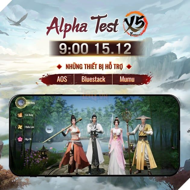 Dự Án Game MMORPG Kiếm Hiệp X5 Chính Thức Alpha Test: Kêu Gọi Người Chơi Tham Gia Vai Trò Đồng Phát Triển 3