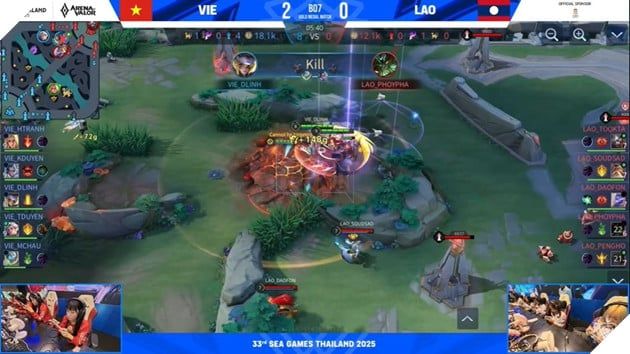 SEA Games 33: Chung kết Liên Quân Mobile Nữ - Việt Nam Đoạt Huy Chương Vàng 8