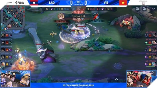 SEA Games 33: Chung kết Liên Quân Mobile Nữ - Việt Nam Đoạt Huy Chương Vàng 4