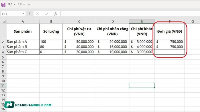 cach-tinh-don-gia-trong-excel-08