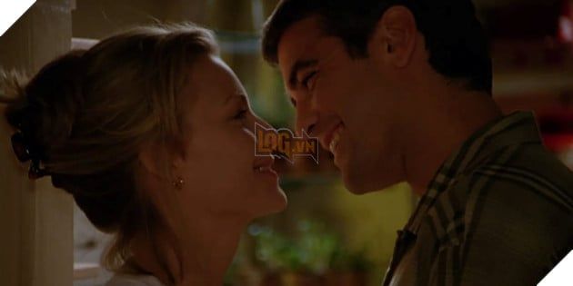 Cảnh quay của George Clooney và bạn diễn Michelle Pfeiffer trong bộ phim One Fine Day.