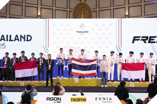 SEA Games 33: Đội Tuyển Quốc Gia Thái Lan 5 Chính Thức Giành Huy Chương Vàng Free Fire