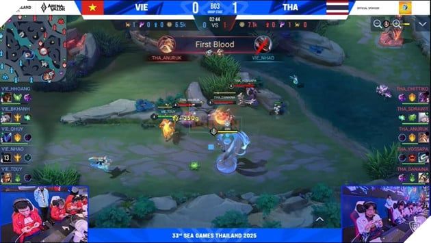 SEA Games 33: Liên Quân Mobile Nam Việt Nam Đối Đầu Thái Lan - Căng Thẳng Như Chung Kết Phần 4