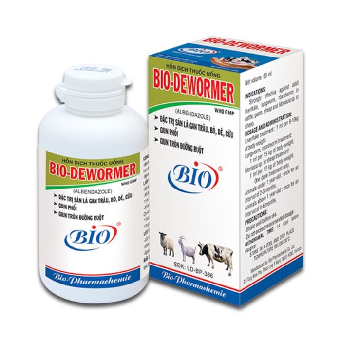 Hình ảnh thuốc BIODEWORMER 1