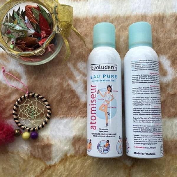 Xịt khoáng Evoluderm hình ảnh 1