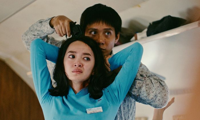 Bảo Định để lại dấu ấn với vai con trai tên cướp máy bay trong Tử Chiến Trên Không