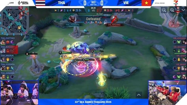 SEA Games 33: Liên Quân Mobile Nam Việt Nam Đối Đầu Thái Lan - Căng Thẳng Như Chung Kết Phần 2