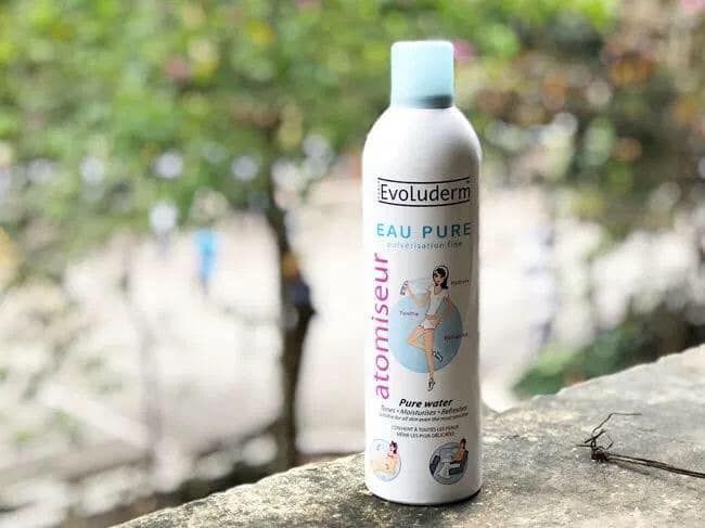 Hình ảnh xịt khoáng Evoluderm 2