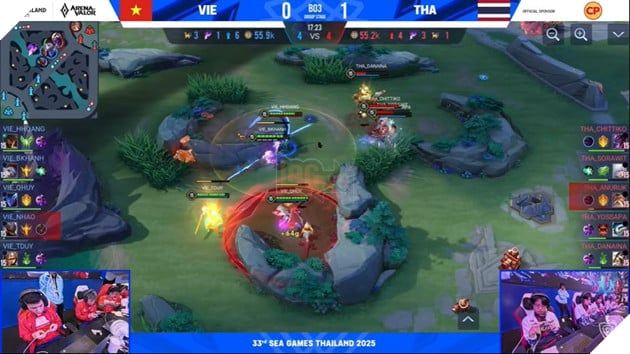 SEA Games 33: Liên Quân Mobile Nam Việt Nam Đối Đầu Thái Lan - Kịch Tính Như Chung Kết Phần 7