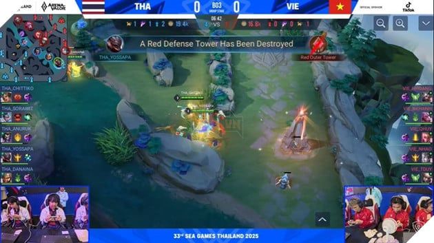 SEA Games 33: Liên Quân Mobile Nam Việt Nam Đối Đầu Thái Lan - Kịch Tính Không Kém Chung Kết
