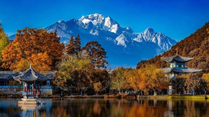 Mùa thu chính là thời gian lý tưởng để ghé thăm công viên.