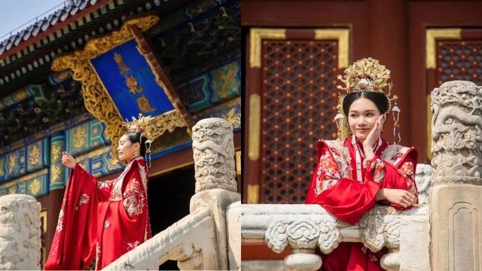 Một số góc chụp ảnh “tuyệt đối điện ảnh” tại Thiên Đàn (Ảnh: @reikojm)