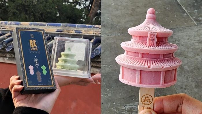 Trải nghiệm kem ¥25 và bánh mousse ¥35