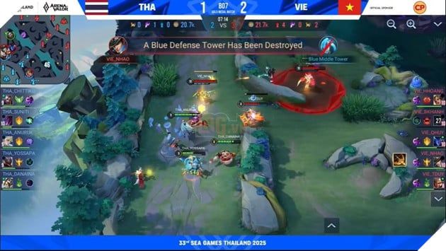 SEA Games 33: Chung Kết Tranh Huy Chương Liên Quân Mobile Nam - Việt Nam Tạo Dấu Ấn Lịch Sử 17