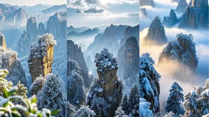Tiên cảnh Trương Gia Giới tháng 12