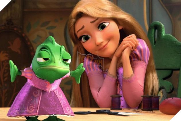 Hình ảnh trong phim hoạt hình Tangled.