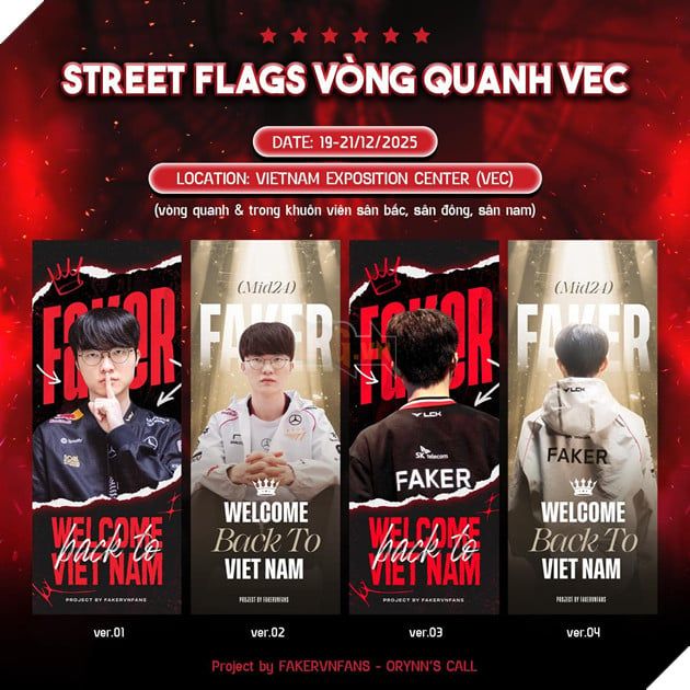 Các hoạt động đón chào sự trở lại của Faker tại Việt Nam từ cộng đồng người hâm mộ