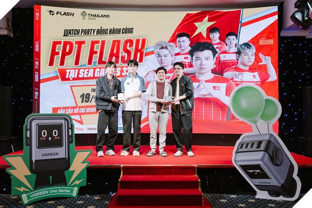 UGREEN Đồng Hành Cùng Team Flash – Niềm Tự Hào Khi Đội Tuyển Quốc Gia Việt Nam Giành Huy Chương Vàng SEA Games 33