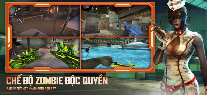 Hướng Dẫn Các Chế Độ Chơi CrossFire: Legends - Thi Đấu, Đấu Rank, Zombie