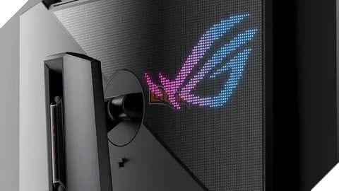 ASUS đã không cố ý để lộ màn hình ROG Swift PG32UCDM3 với màn hình QD-OLED 4K, 240Hz, và công nghệ BlackShield đặc biệt.