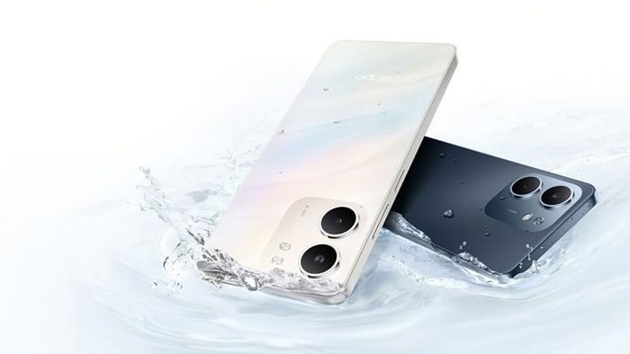OPPO A5m 5G được trang bị khả năng kháng nước và chống bụi ấn tượng
