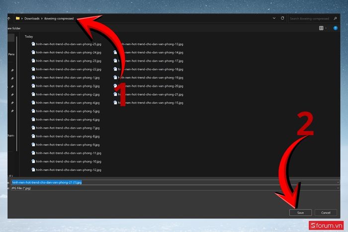 Cách tải hình nền Flash Zootopia chất lượng cao – Bước 2