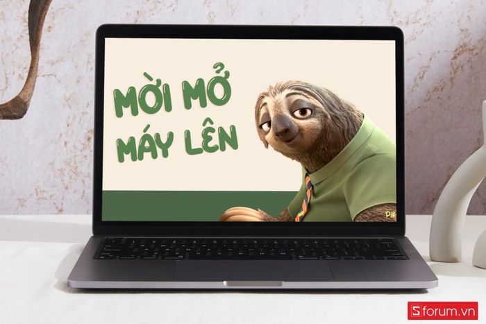 Hình nền con lười Flash Zootopia – xu hướng hot cho dân văn phòng năm 2026
