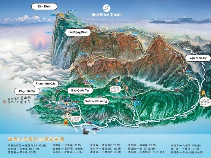 Tổng quan về sự nổi tiếng của Nga Mi Sơn