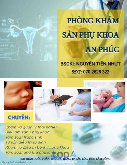 Phòng khám Phụ Sản An Phúc - 49B Trần Quốc Toản